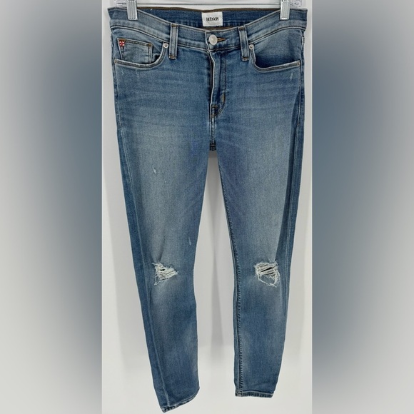 HUDSON Women's Ankle Krista Low Rise, Super Skinny Jean - Picture 3 of 16
